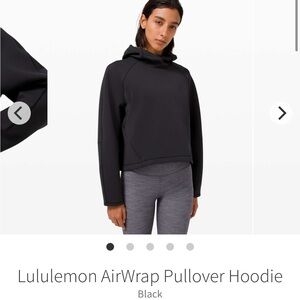 lululemon airwrap pullover hoodie